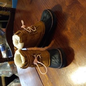 London fog girl boots size 6c